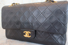 画像をギャラリービューアに読み込む, CHANEL/シャネル マトラッセWフラップWチェーンショルダーバッグ ラムスキン ブラック/ゴールド金具 ショルダーバッグ 800070056
