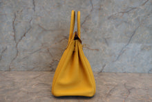 Load image into Gallery viewer, HERMES BIRKIN 25 Togo leather Soleil □M Engraving Hand bag 700060055