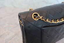 画像をギャラリービューアに読み込む, CHANEL/シャネル マトラッセWフラップWチェーンショルダーバッグ ラムスキン ブラック/ゴールド金具 ショルダーバッグ 800070056