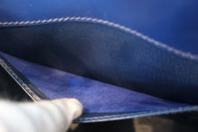 画像をギャラリービューアに読み込む, HERMES/エルメス ミニケリー20 ボックスカーフ ブルー 〇X刻印 ショルダーバッグ 700120069