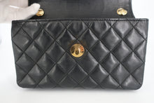 画像をギャラリービューアに読み込む, CHANEL/シャネル ミニマトラッセチェーンショルダーバッグ ラムスキン ブラック/ゴールド金具 ショルダーバッグ 800090184