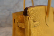 Load image into Gallery viewer, HERMES BIRKIN 25 Togo leather Soleil □M Engraving Hand bag 700060055
