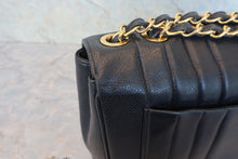 Load image into Gallery viewer, CHANEL Mademoiselle chain shoulder bag Caviar skin Black/Gold hadware Shoulder bag 800040073