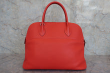 将图片加载到图库查看器,HERMES BOLIDE 35 Clemence leather Rouge tomate T刻印 Shoulder bag 800060019