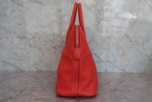 将图片加载到图库查看器,HERMES BOLIDE 35 Clemence leather Rouge tomate T刻印 Shoulder bag 800060019