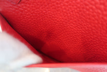 将图片加载到图库查看器,HERMES LINDY 26 Verso Clemence leather Rouge casaque/Rose lipstick □P刻印 Shoulder bag 800010159
