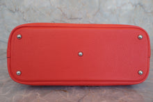 将图片加载到图库查看器,HERMES BOLIDE 35 Clemence leather Rouge tomate T刻印 Shoulder bag 800060019
