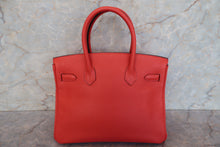 Load image into Gallery viewer, HERMES BIRKIN 30 Clemence leather Rose jaipur □R Engraving Hand bag 700100001