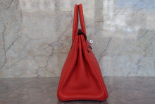 Load image into Gallery viewer, HERMES BIRKIN 30 Clemence leather Rose jaipur □R Engraving Hand bag 700100001