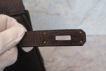 Load image into Gallery viewer, HERMES KELLY 28 Clemence leather Chocolat □J Engraving Shoulder bag 700120063