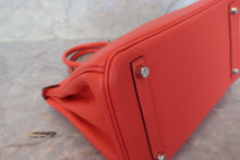 Load image into Gallery viewer, HERMES BIRKIN 30 Clemence leather Rose jaipur □R Engraving Hand bag 700100001