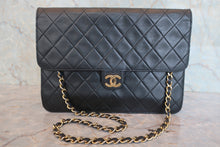 画像をギャラリービューアに読み込む, CHANEL/シャネル マトラッセプッシュロックチェーンショルダーバッグ ラムスキン ブラック/ゴールド金具 ショルダーバッグ 800070055