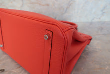 Load image into Gallery viewer, HERMES BIRKIN 30 Clemence leather Rose jaipur □R Engraving Hand bag 700100001
