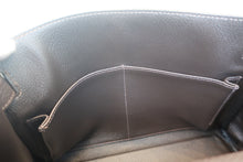 Load image into Gallery viewer, HERMES KELLY 28 Clemence leather Chocolat □J Engraving Shoulder bag 700120063
