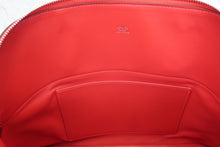 将图片加载到图库查看器,HERMES BOLIDE 35 Clemence leather Rouge tomate T刻印 Shoulder bag 800060019