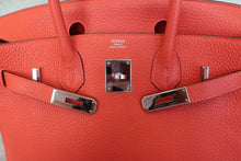 Load image into Gallery viewer, HERMES BIRKIN 30 Clemence leather Rose jaipur □R Engraving Hand bag 700100001