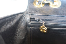 Load image into Gallery viewer, CHANEL Mademoiselle chain shoulder bag Caviar skin Black/Gold hadware Shoulder bag 800040073
