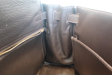 Load image into Gallery viewer, HERMES KELLY 28 Clemence leather Chocolat □J Engraving Shoulder bag 700120063
