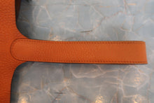 画像をギャラリービューアに読み込む, HERMES/エルメス ピコタンロックMM トリヨンクレマンス オレンジ □M刻印 ハンドバッグ 700080189