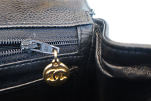 Load image into Gallery viewer, CHANEL Mademoiselle chain shoulder bag Caviar skin Black/Gold hadware Shoulder bag 800040073