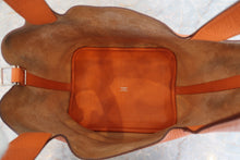 画像をギャラリービューアに読み込む, HERMES/エルメス ピコタンロックMM トリヨンクレマンス オレンジ □M刻印 ハンドバッグ 700080189