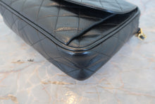 将图片加载到图库查看器,CHANEL/香奈儿 CF 链条包 荔枝皮 Black/Gold hadware(黑色/金色金属) 肩背包 800040070