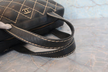 将图片加载到图库查看器,CHANEL/香奈儿 粗线包 手提包 羊皮 Black/Gold hadware(黑色/金色金属) 手提包 800020183