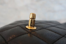 将图片加载到图库查看器,CHANEL/香奈儿 CF 链条包 荔枝皮 Black/Gold hadware(黑色/金色金属) 肩背包 800040070