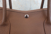 将图片加载到图库查看器,HERMES GARDEN PARTY PM Negonda leather Etoupe gray □K刻印 Tote bag 800060009