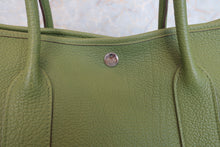將圖片載入圖庫檢視器 HERMES/エルメス ガーデンパーティPM ネゴンダ アニスグリーン □Q刻印 トートバッグ 700100051