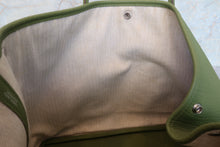 將圖片載入圖庫檢視器 HERMES/エルメス ガーデンパーティPM ネゴンダ アニスグリーン □Q刻印 トートバッグ 700100051