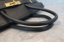 Load image into Gallery viewer, HERMES BIRKIN 35 Togo leather Black □F Engraving Hand bag 700120037