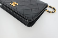 画像をギャラリービューアに読み込む, CHANEL/シャネル ミニマトラッセプッシュロックチェーンショルダーバッグ ラムスキン ブラック/ゴールド金具 ショルダーバッグ 800100061