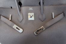 Load image into Gallery viewer, HERMES BIRKIN 35 Togo leather Etain □P Engraving Hand bag 700050028