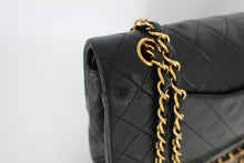 画像をギャラリービューアに読み込む, CHANEL/シャネル マトラッセWフラップWチェーンショルダーバッグ ラムスキン ブラック/ゴールド金具 ショルダーバッグ 800090171