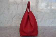 將圖片載入圖庫檢視器 HERMES/エルメス ガーデンパーティPM ネゴンダ ルージュカザック □P刻印 トートバッグ 700100011