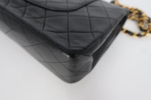画像をギャラリービューアに読み込む, CHANEL/シャネル マトラッセWフラップWチェーンショルダーバッグ ラムスキン ブラック/ゴールド金具 ショルダーバッグ 800090171