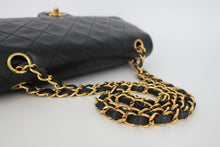 画像をギャラリービューアに読み込む, CHANEL/シャネル マトラッセWフラップWチェーンショルダーバッグ ラムスキン ブラック/ゴールド金具 ショルダーバッグ 800090171