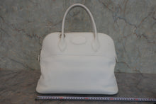 画像をギャラリービューアに読み込む, HERMES/エルメス ボリード35 トリヨンクレマンス ホワイト □H刻印 ショルダーバッグ 800010091