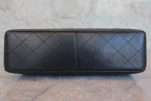 将图片加载到图库查看器,CHANEL/香奈儿 中号CF 单盖包 双链条包 羊皮 Black/Gold hadware(黑色/金色金属) 肩背包 800030137