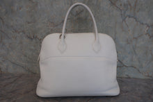画像をギャラリービューアに読み込む, HERMES/エルメス ボリード35 トリヨンクレマンス ホワイト □H刻印 ショルダーバッグ 800010091