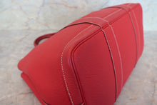 將圖片載入圖庫檢視器 HERMES/エルメス ガーデンパーティPM ネゴンダ ルージュカザック □P刻印 トートバッグ 700100011