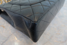 将图片加载到图库查看器,CHANEL/香奈儿 中号CF 单盖包 双链条包 羊皮 Black/Gold hadware(黑色/金色金属) 肩背包 800030137