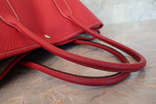 將圖片載入圖庫檢視器 HERMES/エルメス ガーデンパーティPM ネゴンダ ルージュカザック □P刻印 トートバッグ 700100011