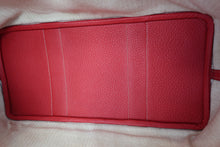 將圖片載入圖庫檢視器 HERMES/エルメス ガーデンパーティPM ネゴンダ ルージュカザック □P刻印 トートバッグ 700100011
