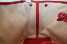 將圖片載入圖庫檢視器 HERMES/エルメス ガーデンパーティPM ネゴンダ ルージュカザック □P刻印 トートバッグ 700100011