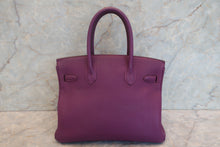Load image into Gallery viewer, HERMES BIRKIN 30 Togo leather Anemone Hand bag 700120090