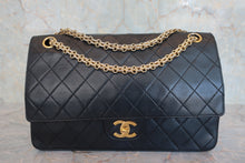 画像をギャラリービューアに読み込む, CHANEL/シャネル マトラッセWフラップチェーンショルダーバッグ ラムスキン ブラック/ゴールド金具 ショルダーバッグ 800060042