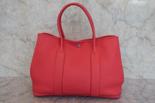 将图片加载到图库查看器,HERMES GARDEN PARTY PM Negonda leather Bougainvillier □N刻印 Tote bag 800010174