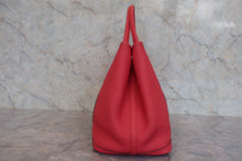 将图片加载到图库查看器,HERMES GARDEN PARTY PM Negonda leather Bougainvillier □N刻印 Tote bag 800010174